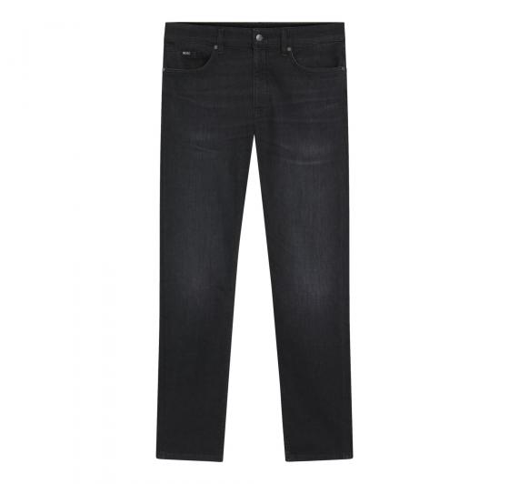 BOSS Jeans Uomo Delaware Slim Fit In Denim Italiano H Delaware 50550954 Colore Nero