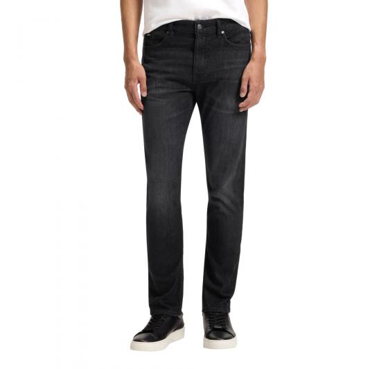 BOSS Jeans Uomo Delaware Slim Fit In Denim Italiano H Delaware 50550954 Colore Nero