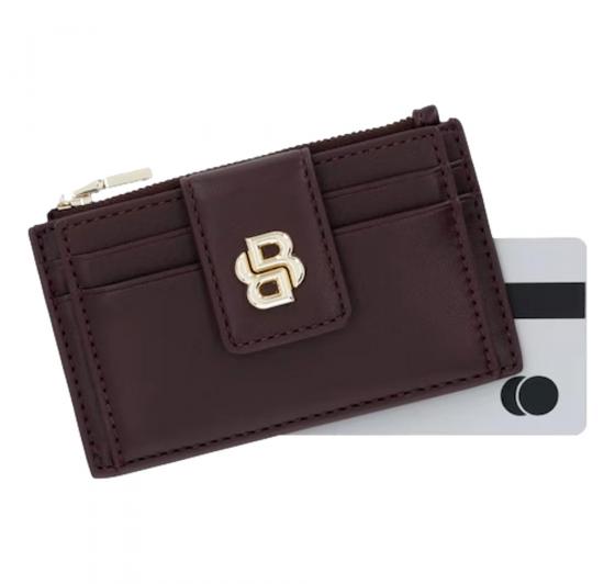 BOSS Portacarte Donna B ICON CardHolder 50552234 Colore Rosso Mogano
