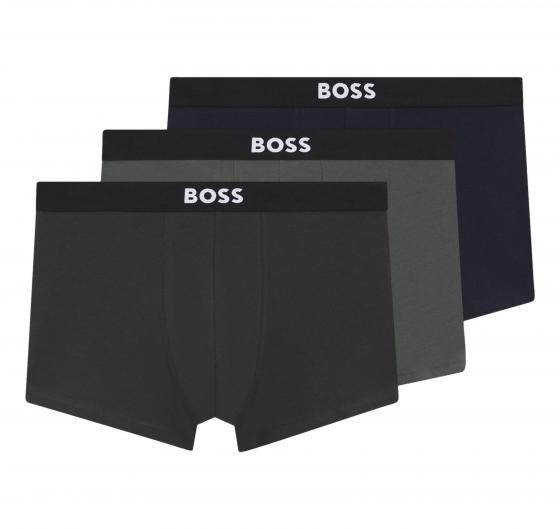BOSS Boxer Uomo In Cotone Elasticizzato Con Logo In Confezione Da Tre 50544263 Colore Multicolor