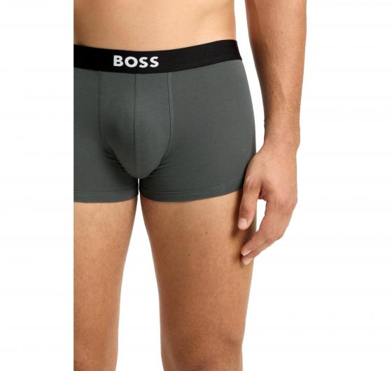 BOSS Boxer Uomo In Cotone Elasticizzato Con Logo In Confezione Da Tre 50544263 Colore Multicolor