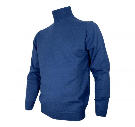CASHMERE COMPANY Maglia Uomo Lupetto Slim Fit C25F22 Colore Blu Navy