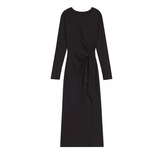 BOSS Vestito Donna In Jersey Elasticizzato Con Vita Annodata C Erlot 50547821 Colore Nero