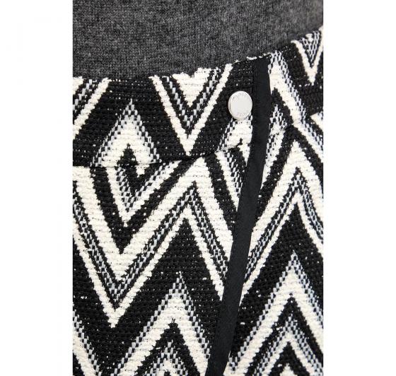 BOSS Gonna Pantalone Donna Con Motivo Chevron C Tijaca 50547703 Colore Nero