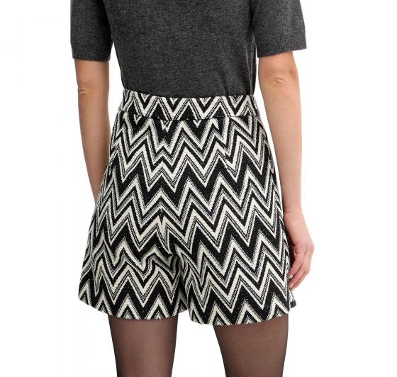 BOSS Gonna Pantalone Donna Con Motivo Chevron C Tijaca 50547703 Colore Nero