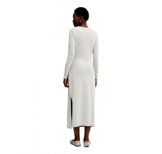 BOSS Vestito Donna In Jersey Elasticizzato Con Vita Annodata C Erlot 50547821 Colore Grigio