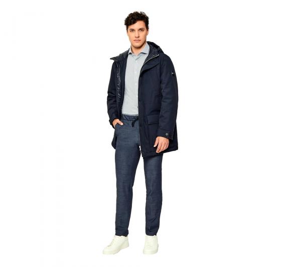 BOSS Giubbotto Uomo Idrorepellente Con Imbottitura Di Piume H Detoni 50540472 Colore Blu
