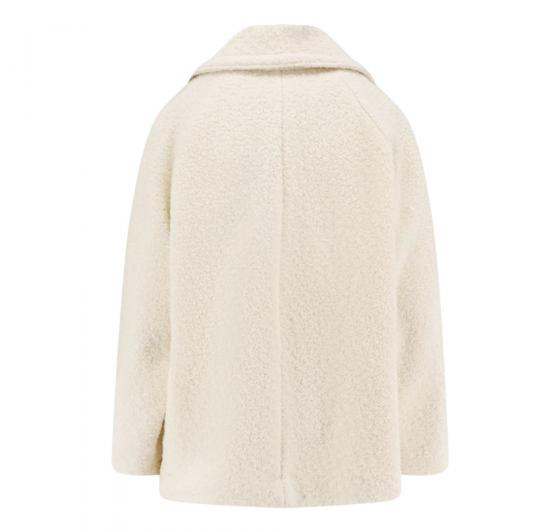 BOSS Cappotto Donna Caban Con Linea Squadrata e Lavorazione Boucle C Cabani 50548664 Colore Bianco