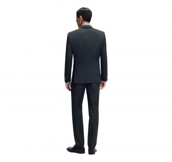 BOSS Abito Uomo Due Pezzi Slim Fit Misto Lana H-Huge 2Pcs Peak 253  50557273 Verde Petrolio