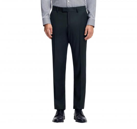 BOSS Abito Uomo Due Pezzi Slim Fit Misto Lana H-Huge 2Pcs Peak 253  50557273 Verde Petrolio