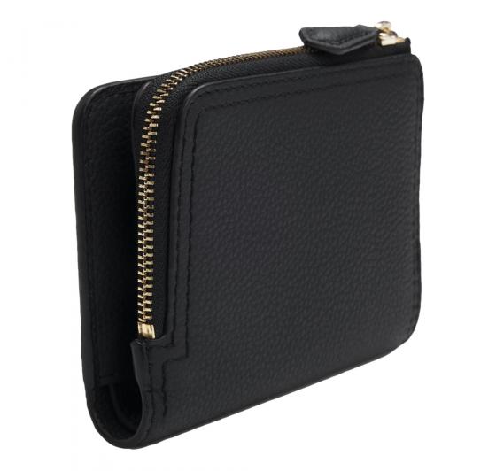 BOSS Portafoglio Donna Lenah Small Wallet 50558032 Pelle Martellata Colore Nero