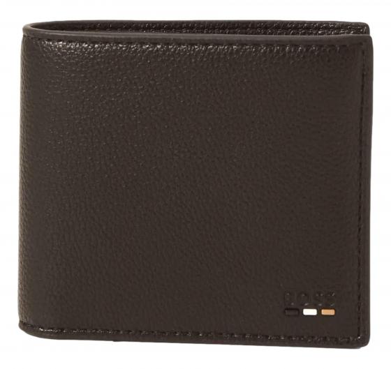 BOSS Portafoglio in Materiale Sintetico Riciclato Ray 4cc Coin N 50536511 Colore Marrone Scuro