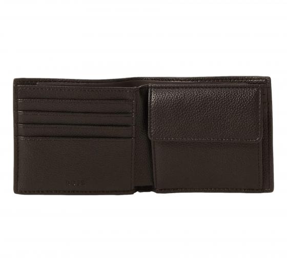 BOSS Portafoglio in Materiale Sintetico Riciclato Ray 4cc Coin N 50536511 Colore Marrone Scuro