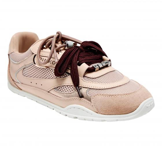 PINKO Sneakers Donna YULIA 01 In Pelle Scamosciata SS0185 Colore Rosa P26