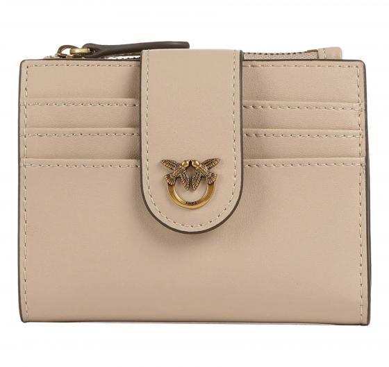 PINKO Portafoglio Donna In Pelle Multi Purpose Wallet 103610 C50Q Colore Beige