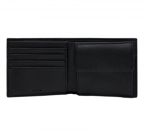 BOSS Portafoglio in Materiale Sintetico Riciclato Ray 4cc Coin N 50536511 Colore Nero