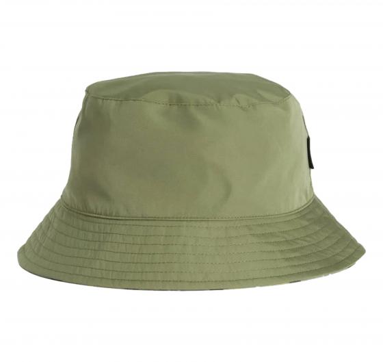 BARBOUR Cappello Uomo Bucket Reversibile Hutton Tartan MHA0839TN37 Colore Verde