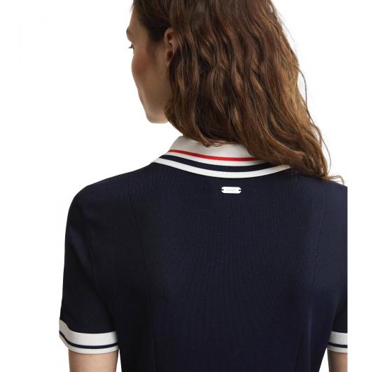 BARBOUR Mini Abito Donna Hollington In Maglia Blu LDR1003NY73