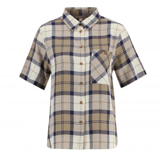 BARBOUR Camicia Donna Fern Tartan Maniche Corte LSH1744NY51 Colore Beige