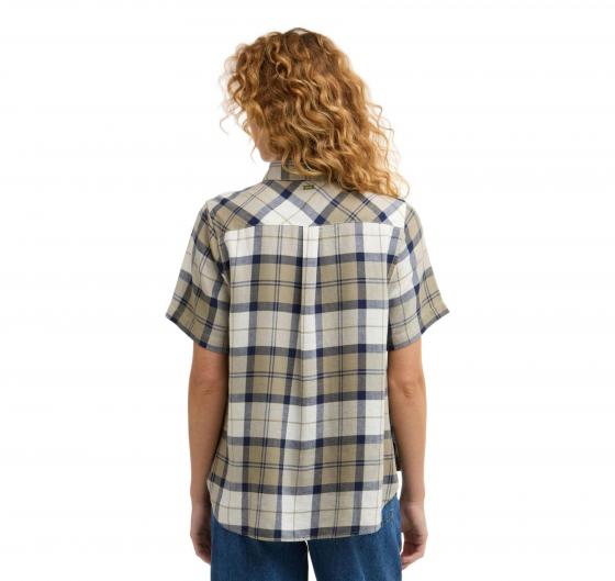 BARBOUR Camicia Donna Fern Tartan Maniche Corte LSH1744NY51 Colore Beige