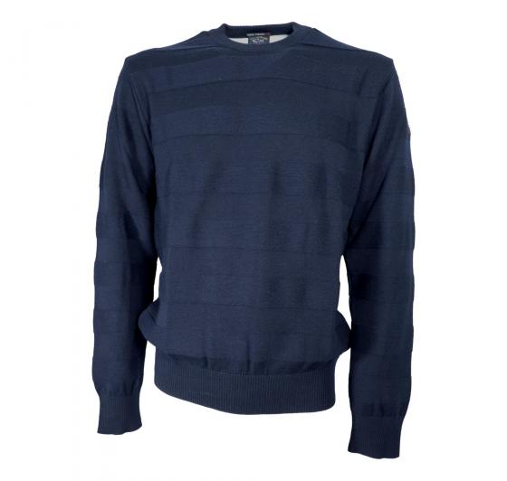 PAUL SHARK Maglione Uomo Girocollo In Lana I20P1042 Colore Blu