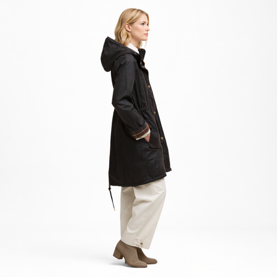 BARBOUR Giubbotto Donna Parka Cerato Marcy LWX1456RU91 Rustic Brown