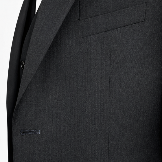 HUGO BOSS Selection Abito Uomo con Gilet 50218162 Nero