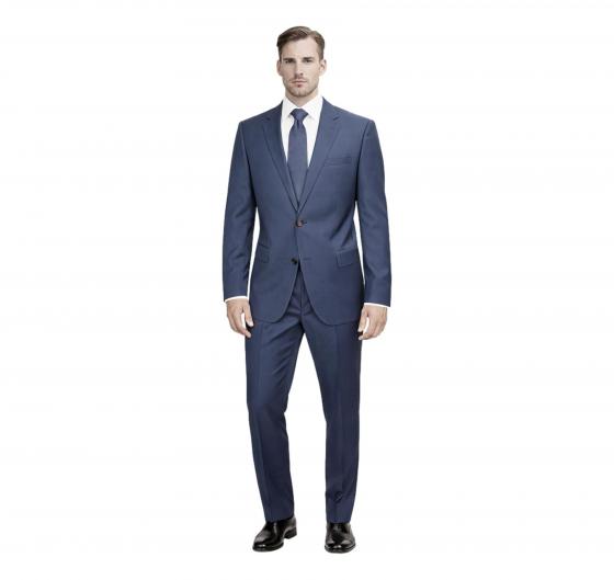 HUGO Abito Uomo C-Huge1 C-Genius 50309871 Blu Quadretto Lana
