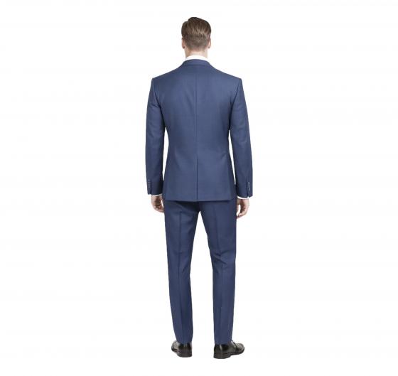 HUGO Abito Uomo C-Huge1 C-Genius 50309871 Blu Quadretto Lana
