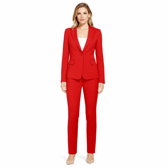 MDM Mademoiselle Du Monde Tailleur Donna GI4778 Colore Rosso