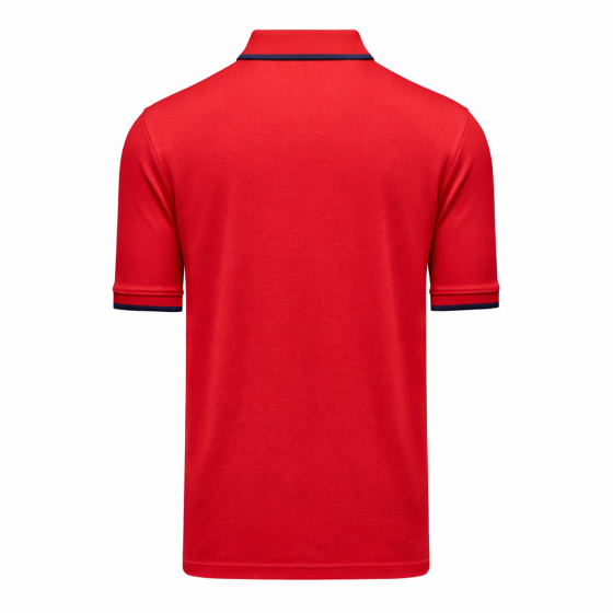 AERONAUTICA MILITARE Polo Uomo In Pique Di Cotone 261PO1308UP00082 Colore Rosso