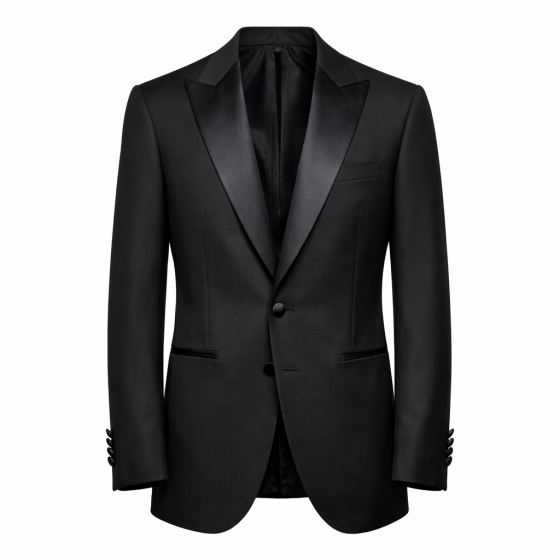 ROY ROBSON Giacca Smoking Uomo Colore Nero Slim Fit Stretch 5038