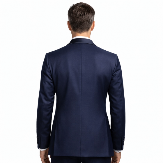 ROY ROBSON Giacca Smoking Uomo Colore Blu Slim Fit Stretch 5038