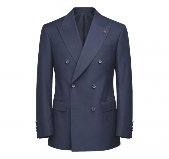 ROY ROBSON Giacca Uomo Blu Slim Fit Doppiopetto Elegante 5038 Blazer Business