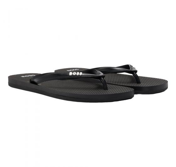 BOSS Infradito Uomo Con Dettaglio Logo In Contrasto Tracy Thng rblg N 50498208 Colore Nero