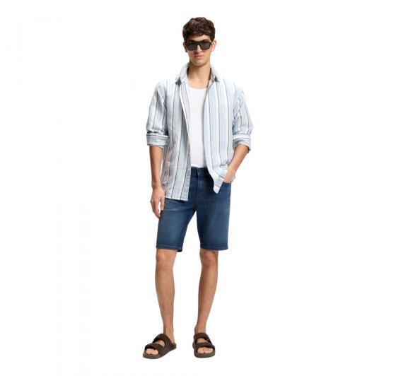 BOSS Sandali Uomo Slider Con Doppia Fascetta e Fibbie Con Logo Surfley Sand mf 50563157 Colore Marrone
