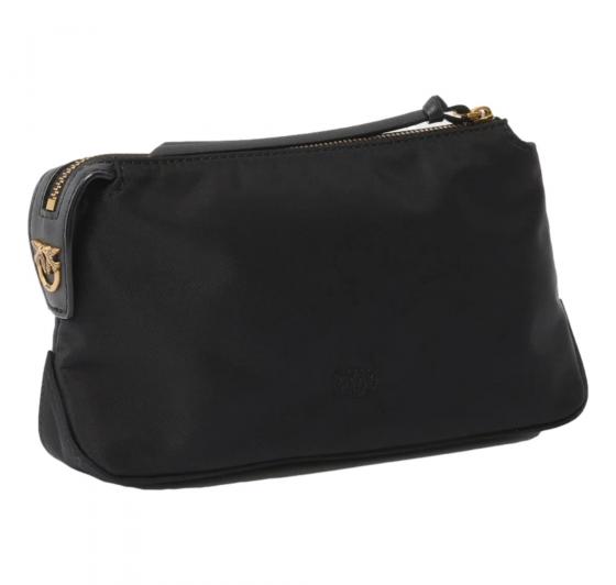 PINKO Beauty Case Donna Mini In Nylon 106219 Z99Q Colore Nero