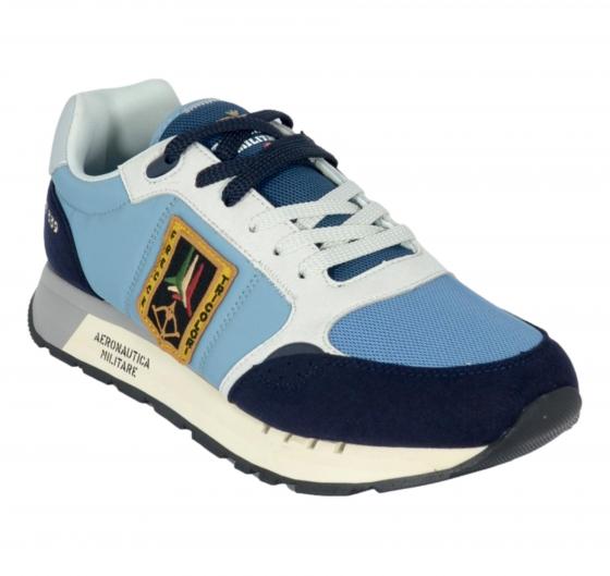 AERONAUTICA MILITARE Sneakers Uomo Running Frecce Tricolori SC0292 943682 Azzurro