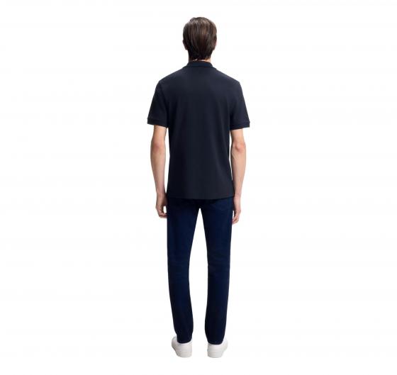 BOSS Polo Uomo Pallas 50553564 Blu Cotone Pique Regular Fit