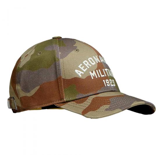 AERONAUTICA MILITARE Cappello Uomo Stampato Camouflage HA1241UCT04324 Colore Verde Camouflage