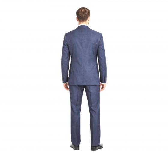 HUGO BOSS Abito Uomo Lana Regular Fit Azzurro 5020573 Statura Alta