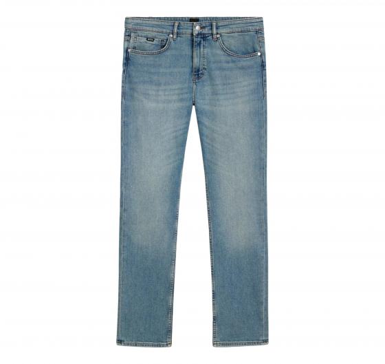 BOSS Jeans Uomo Delaware Slim Fit Blu Denim Stretch H-Delaware 50524017