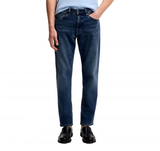 BOSS Jeans Uomo Maine Regular Fit Blu Denim Stretch H-Re.Maine 50524015