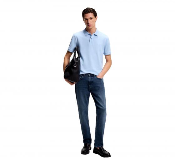 BOSS Jeans Uomo Maine Regular Fit Blu Denim Stretch H-Re.Maine 50524015