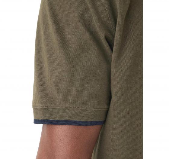 AERONAUTICA MILITARE Polo Uomo In Pique Di Cotone 261PO1308UP00082 Colore Verde Oliva
