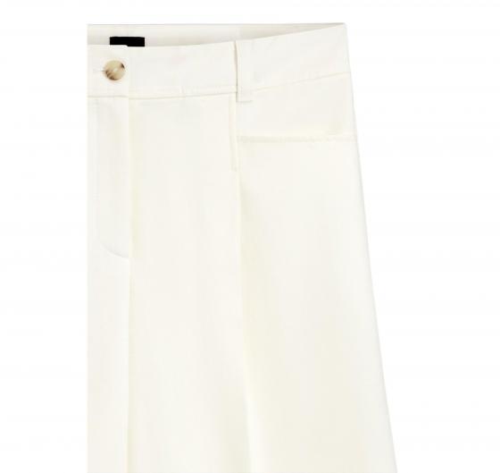 BOSS Bermuda Donna In Cotone E Lino Elegante C Talarina1 50559835 Colore Bianco