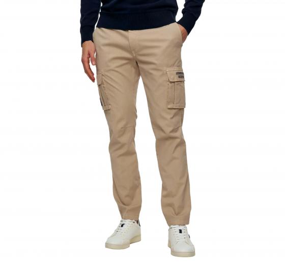 AERONAUTICA MILITARE Pantaloni Uomo Cargo Slim Fit 261PA1329UCT02443 Colore Beige