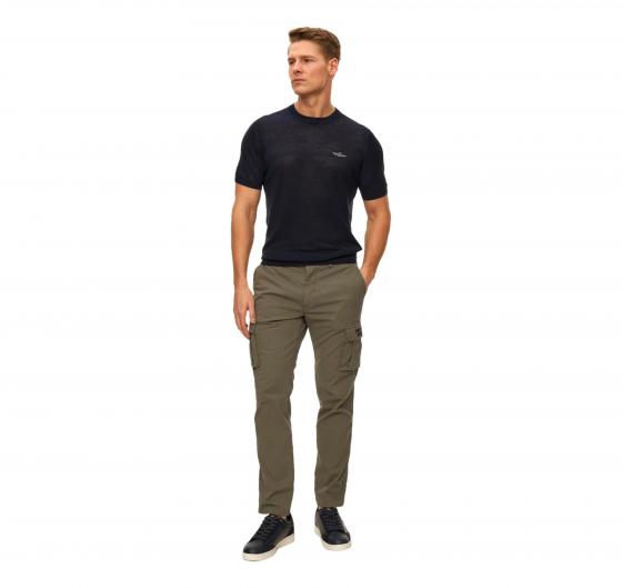 AERONAUTICA MILITARE Pantaloni Uomo Cargo Slim Fit 261PA1329UCT02443 Colore Verde