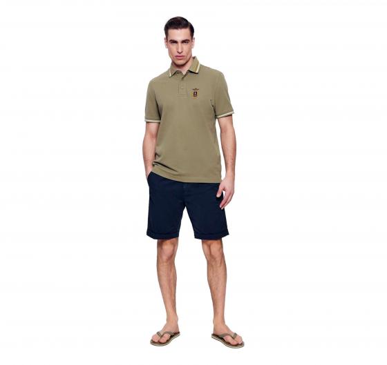 AERONAUTICA MILITARE Polo Uomo Frecce Tricolori 261PO1914UP00403 Colore Verde Oliva
