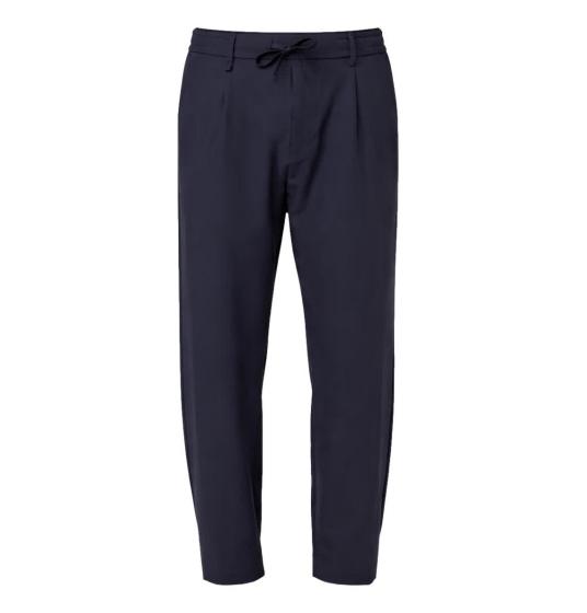 BOSS Pantalone Uomo Con Fit Affusolato In Tessuto Elasticizzato Idrorepellente T Convert Pleat 50539085 Colore Blu